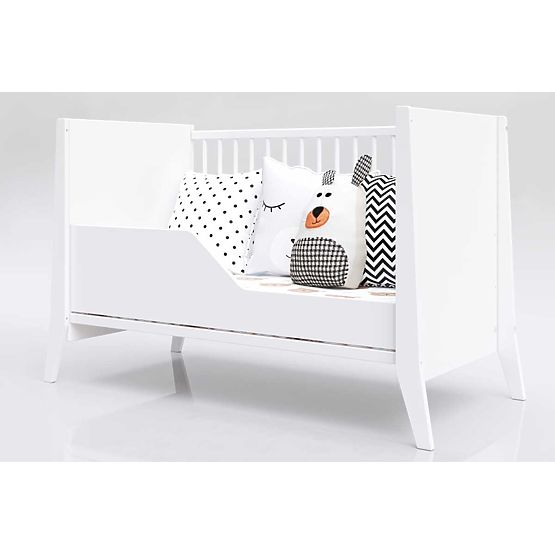 Lit de bébé Cosmo 120x60 - blanc