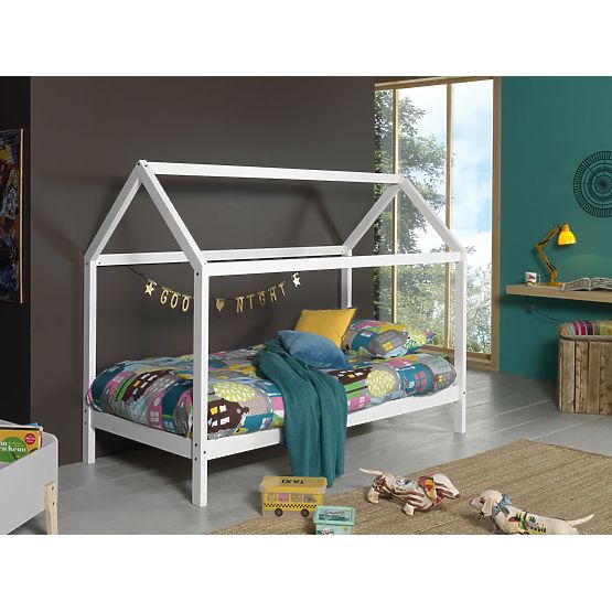Espace de rangement pour lit cabane Dallas Hip - blanc