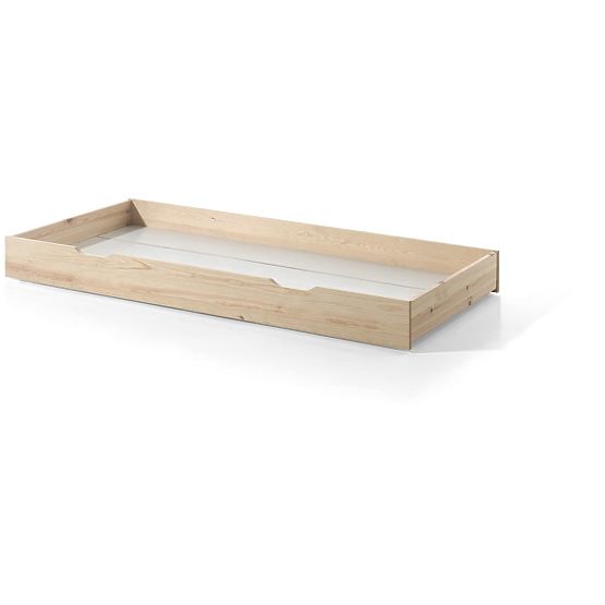 Lit enfant maison Dallas - naturel