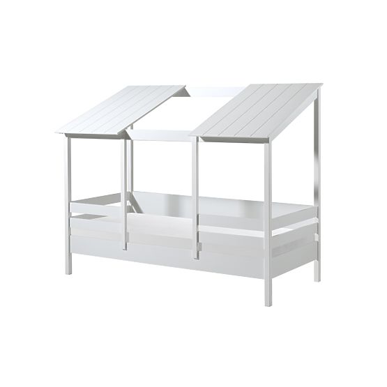 Espace de rangement pour lit cabane Malia - blanc