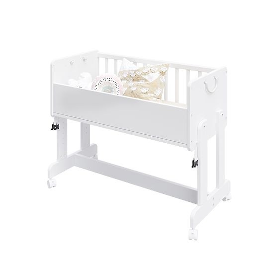 Lit bébé LETO 90x40 cm - blanc