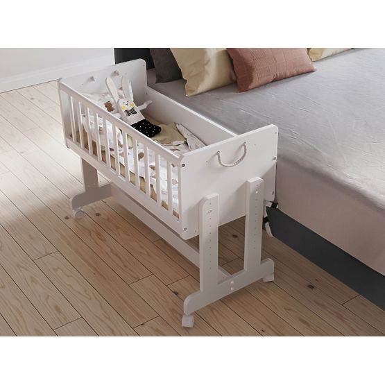 Lit bébé LETO 90x40 cm - blanc