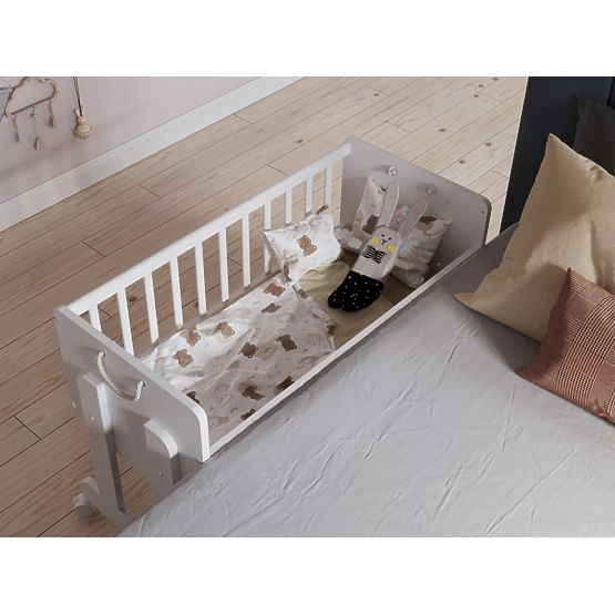 Lit bébé LETO 90x40 cm - SCANDI