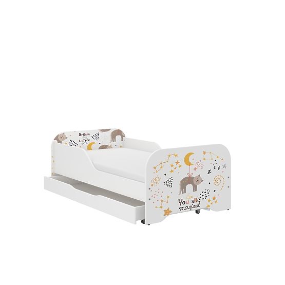 Lit enfant MIKI 160 x 80 cm - Petit chat