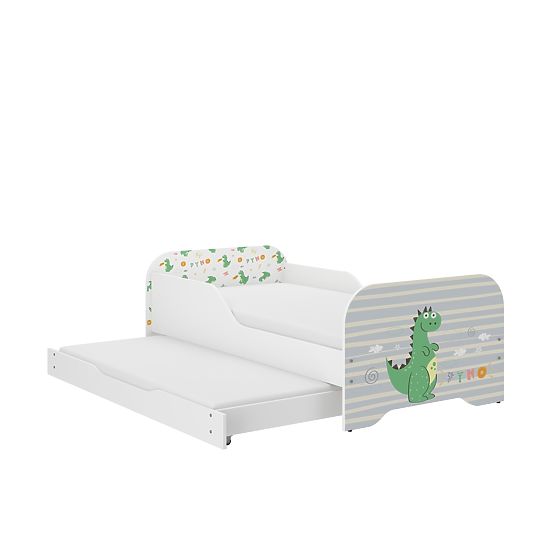 Lit enfant MIKI 160 x 80 cm - Dinosaure