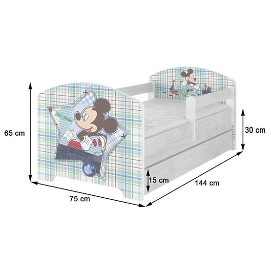 Lit enfant Minnie Mouse - I've got heart