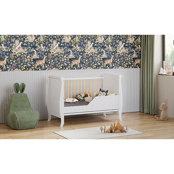 Lit de bébé Míša 120x60 - blanc