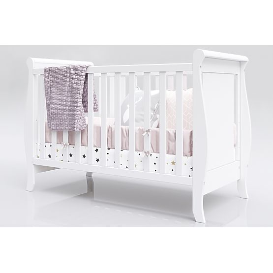 Lit de bébé Míša 120x60 - blanc