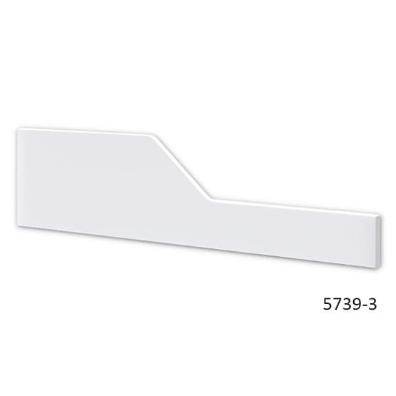 Lit de bébé Míša 120x60 - blanc