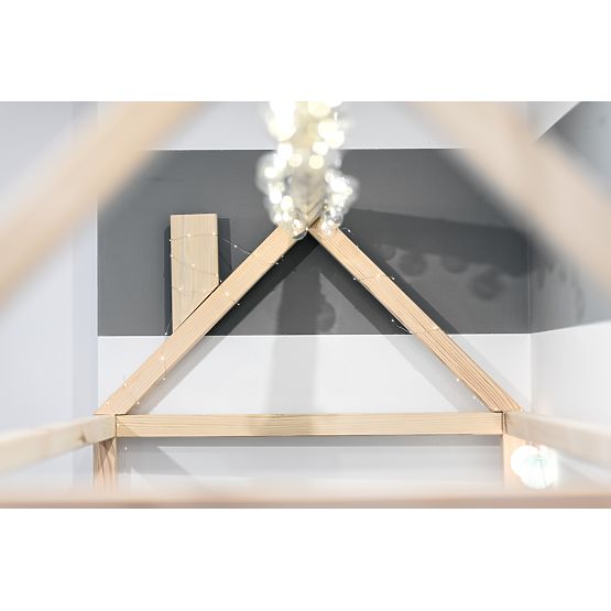 Lit enfant cabane Paul - naturel