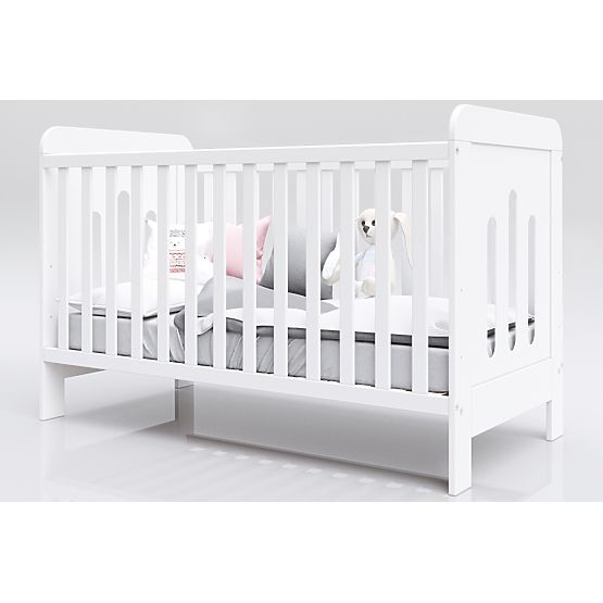 Lit bébé Zuza 140x70 cm avec côté canapé