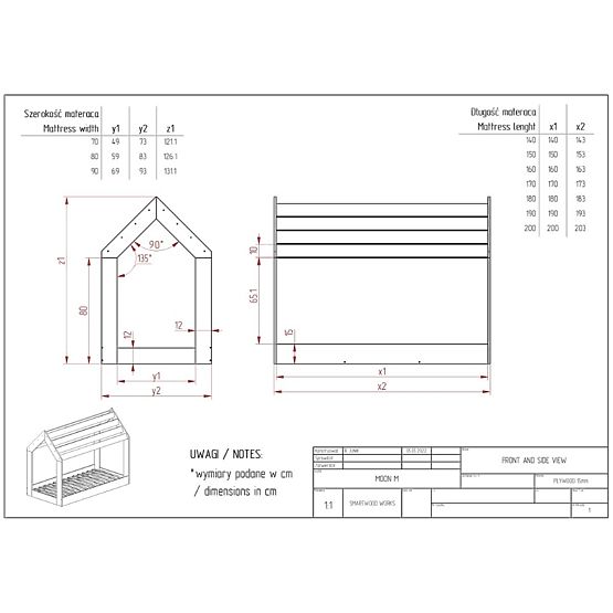 Lit Cabane Montessori Chris