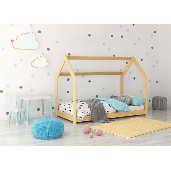 Lit cabane Stela 160 x 80 cm - naturel