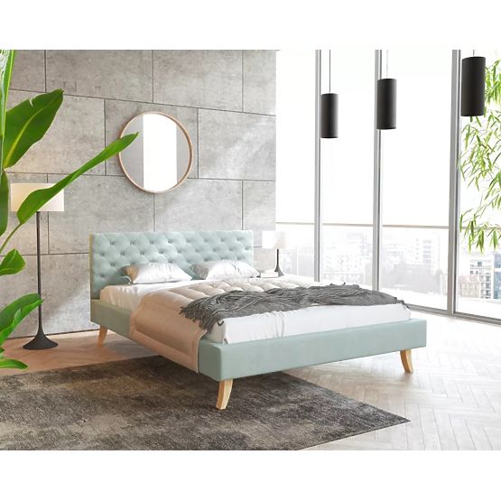 Lit en tissu Kalifornia 120 x 200 cm - menthe
