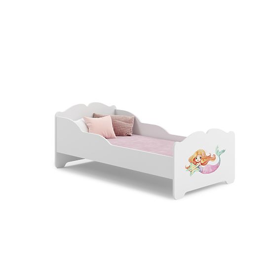 Lit d'enfant ANNA avec matelas 160x80 Sirène