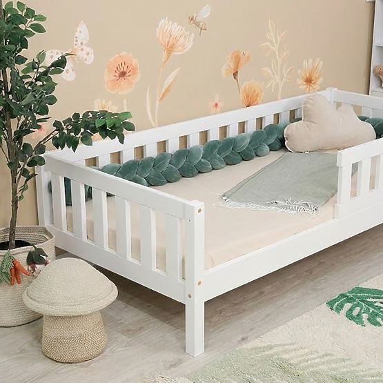 Lit d'enfant Montessori Ourbaby Meadow plus - blanc