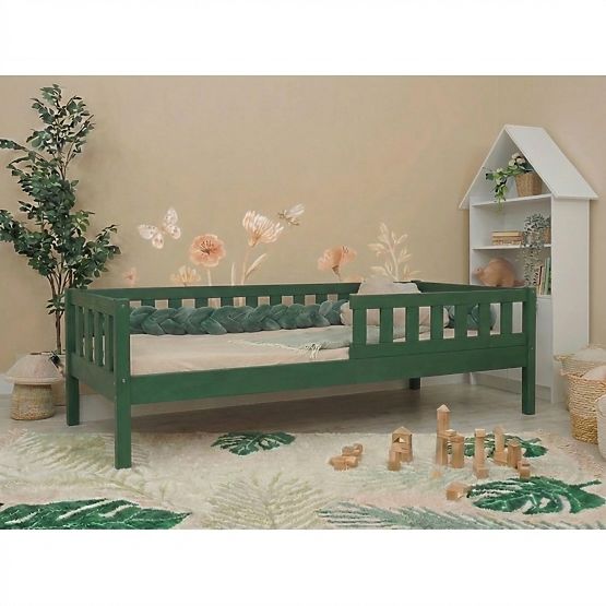 Lit d'enfant Montessori Ourbaby Meadow plus - vert