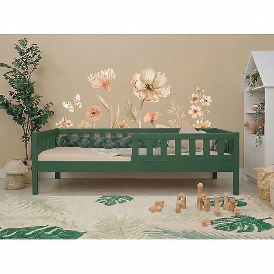 Lit d'enfant Montessori Ourbaby Meadow plus - vert