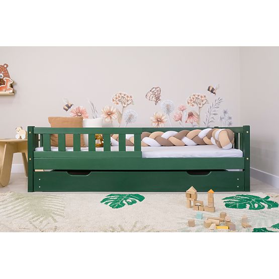 Lit d'enfant Ourbaby Meadow plus - vert