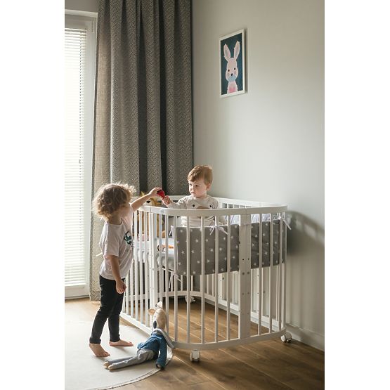 Lit extensible 7 en 1 Desire - blanc
