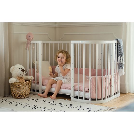 Lit extensible 7 en 1 Desire - blanc