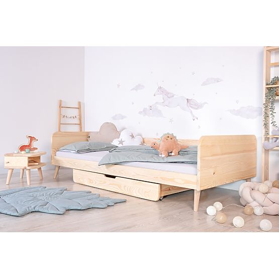 Lit de culture Nell 2in1 - naturel