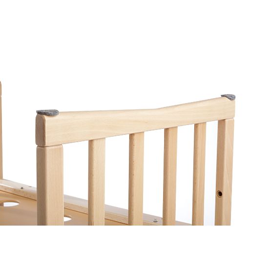 Lit de culture ovale Ruby 7 en 1 PLUS - naturel