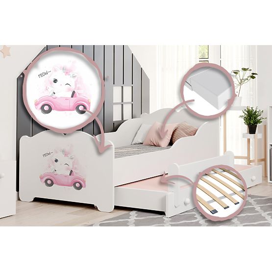 Lit double ANNA 160x80 Chat