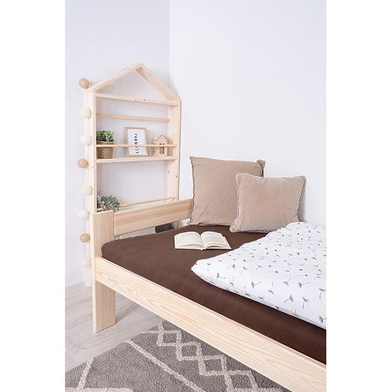 Lit en bois Mel 200x90 - naturel