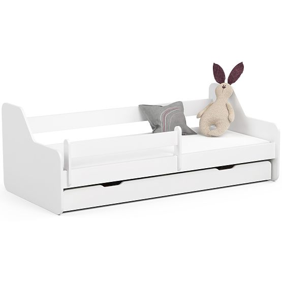 Lit enfant ACTIV 180x80 Blanc + Matelas