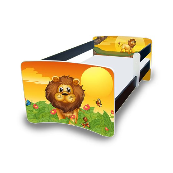 Lit enfant avec barrière Nico - Lion