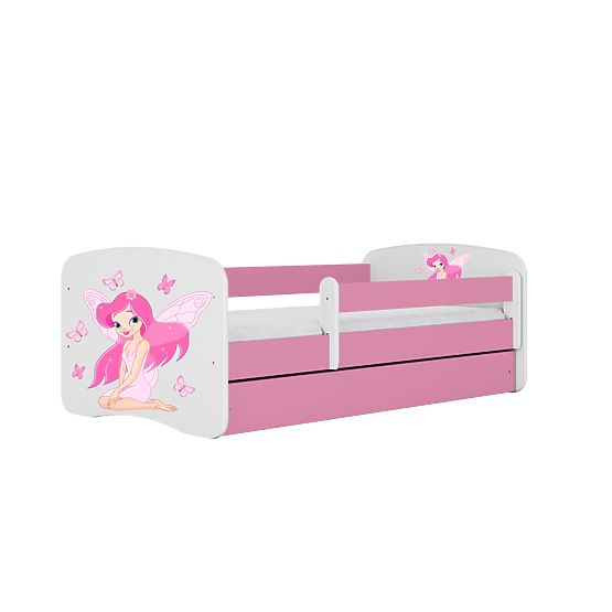 Lit pour enfant avec barrière Ourbaby - Fée Leonka