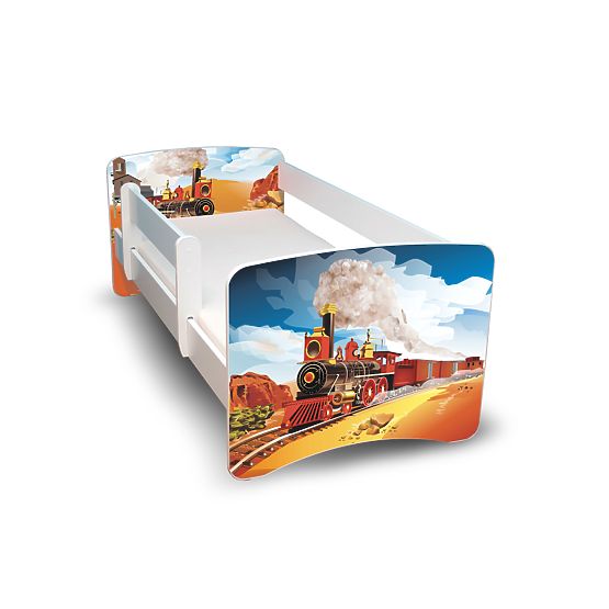 Lit enfant avec barrière - Petit train