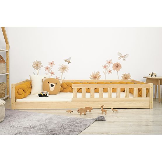 Lit enfant bas Montessori Meadow - naturel