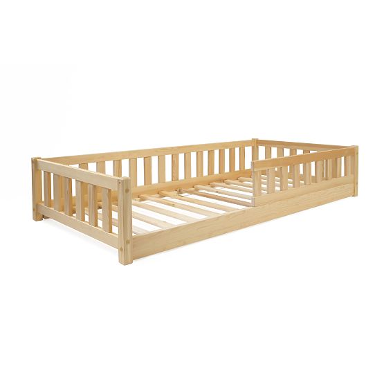 Lit enfant bas Montessori Meadow - naturel