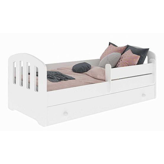 Lit enfant FELIX 160x80 cm - blanc