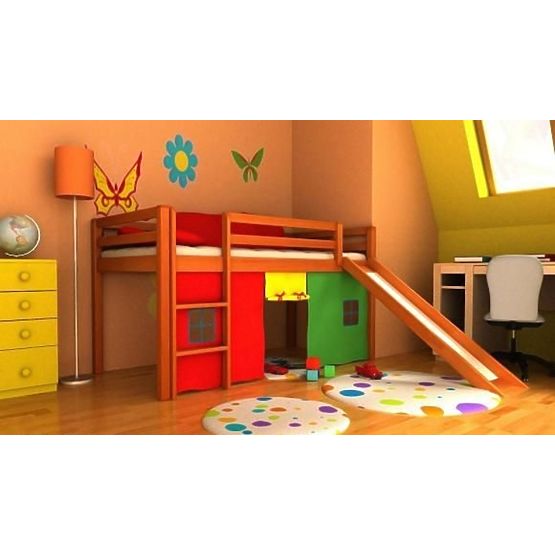 Lit enfant Gabi avec toboggan 