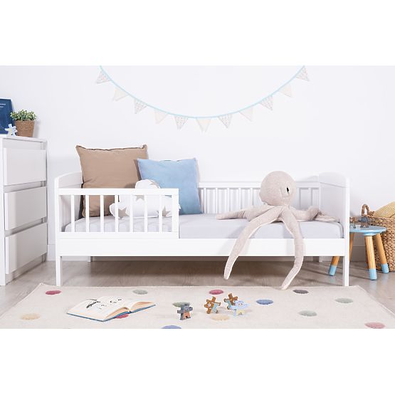 Lit junior blanc 140x70 cm