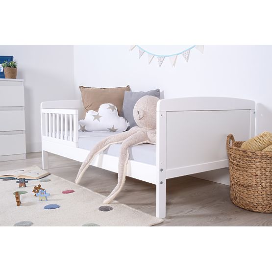 Lit junior blanc 140x70 cm