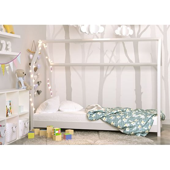 Lit cabane enfant Bella - Blanc