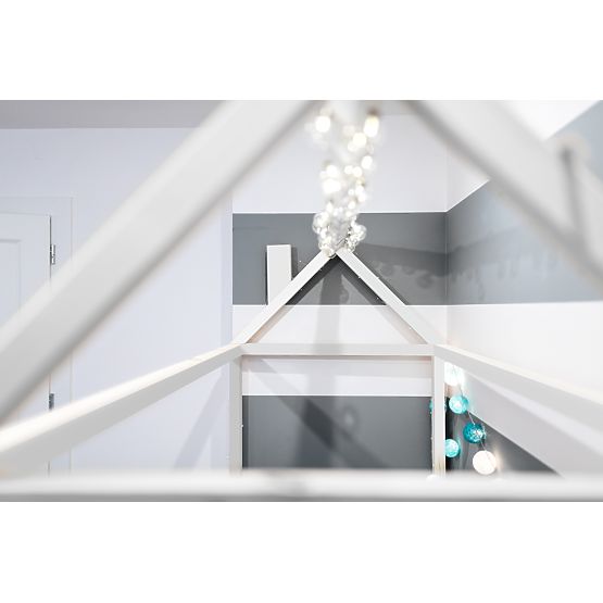 Lit enfant cabane Paul - blanc