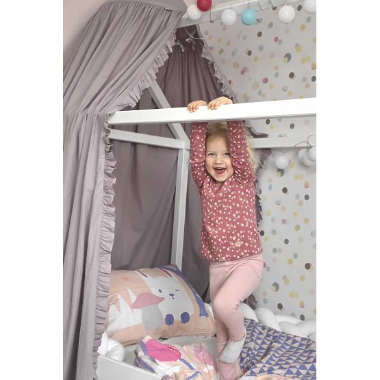 Lit enfant cabane Paul - blanc