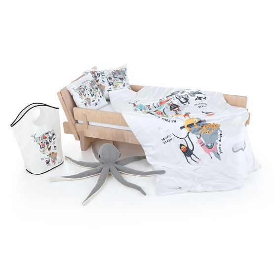 Lit enfant MODULAR - naturel