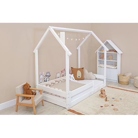 Lit Montessori pour enfants Chimney blanc