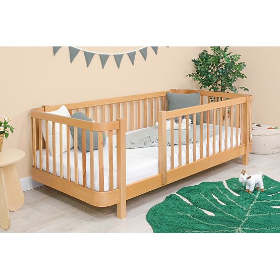 Lit enfant Montessori en hêtre Kate