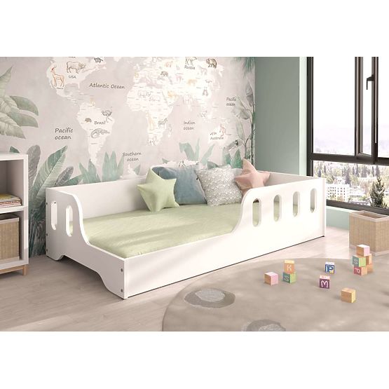 Lit enfant Montessori Koko 140x70 cm - blanc