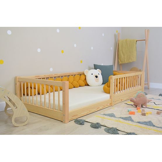 Lit enfant Montessori Woodie Plus - naturel