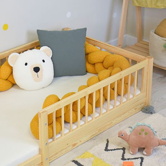 Lit enfant Montessori Woodie Plus - naturel