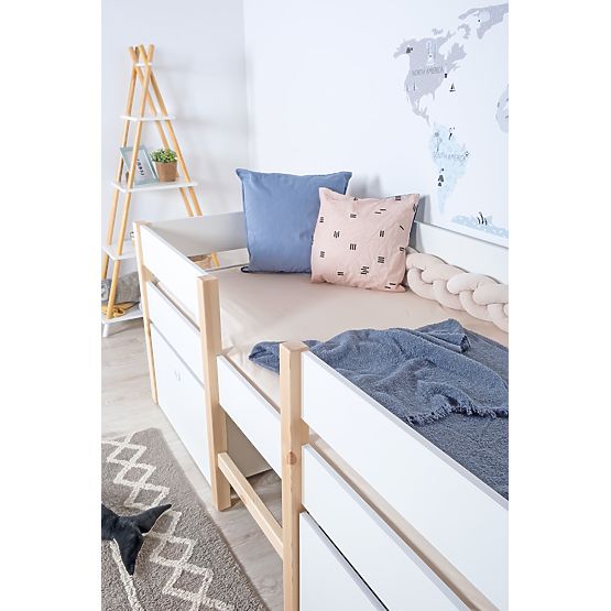 Lit enfant surélevé Patrick 200x90