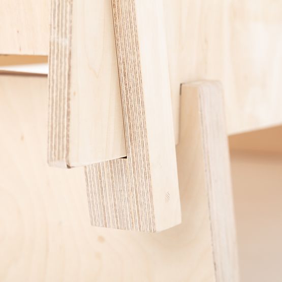 Lit enfant TEN DEGREE - naturel